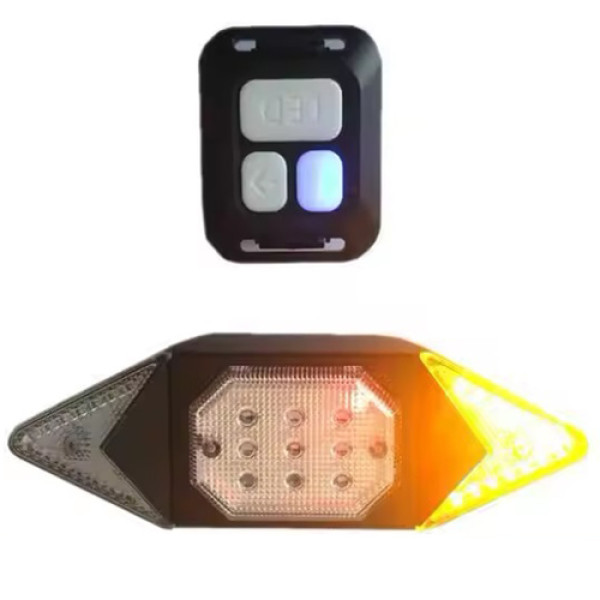 Велосипедна Стоп Мигалка LY-6700 із зазначенням поворотів
