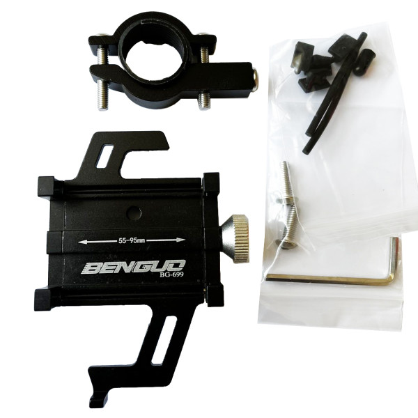 Велосипедна Підставка Під Телефон BG-699 Металева З Кріпленням Велосипедна Підставка Під Телефон BG-699 Металева З Кріпленням