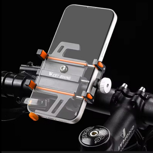 Велосипедна Підставка Під Телефон BG-699 Металева З Кріпленням Велосипедна Підставка Під Телефон BG-699 Металева З Кріпленням