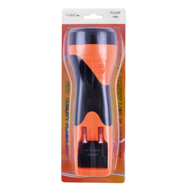 Ліхтар Luxury 209 1LED Вбудований Акумулятор ЗУ 220V Ліхтар Luxury 209 1LED Вбудований Акумулятор ЗУ 220V