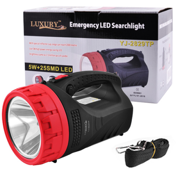 Ліхтар Портативний Luxury 2829-5W+25LED Вбудований Акумулятор ЗУ 220V Ліхтар Портативний Luxury 2829-5W+25LED Вбудований Акумулятор ЗУ 220V