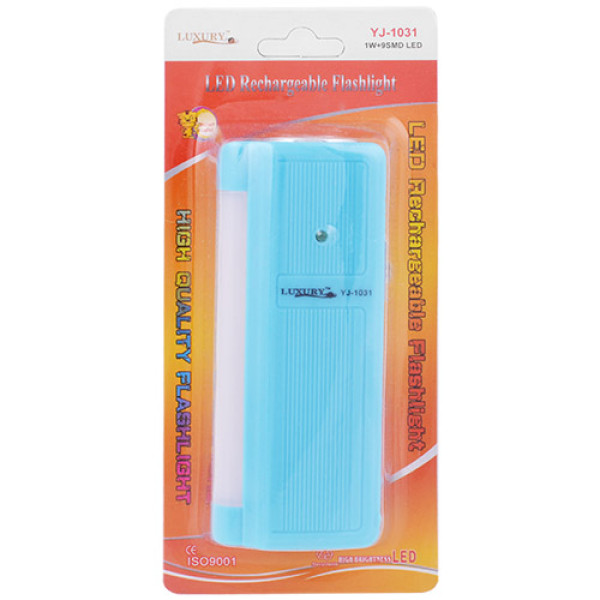 Ліхтар Luxury 1031 1W+9SMD Вбудований Акумулятор ЗУ 220V Ліхтар Luxury 1031 1W+9SMD Вбудований Акумулятор ЗУ 220V