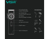 Акумуляторна Машинка Для Стрижки Clipper VGR V-001 GREEN 10 Насадок 9000 RPM 4600 mAh LED Light LED Display