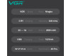 Тример VGR V-906 GOLD 3 Насадки Керамічне Лезо TURBO Режим 9000 RPM LED Display Тример VGR V-906 GOLD 3 Насадки Керамічне Лезо TURBO Режим 9000 RPM LED Display