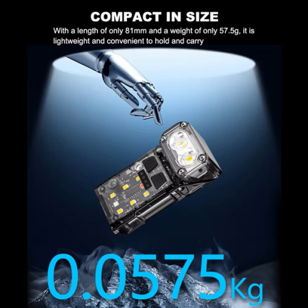 Ліхтар Налобний X52-2LED+6SMD RGB Motion Sensor Індикація Заряду Li-Ion Акумулятор ЗП Type-C Кліпса Магніт Box Ліхтар Налобний X52-2LED+6SMD RGB Motion Sensor Індикація Заряду Li-Ion Акумулятор ЗП Type-C Кліпса Магніт Box