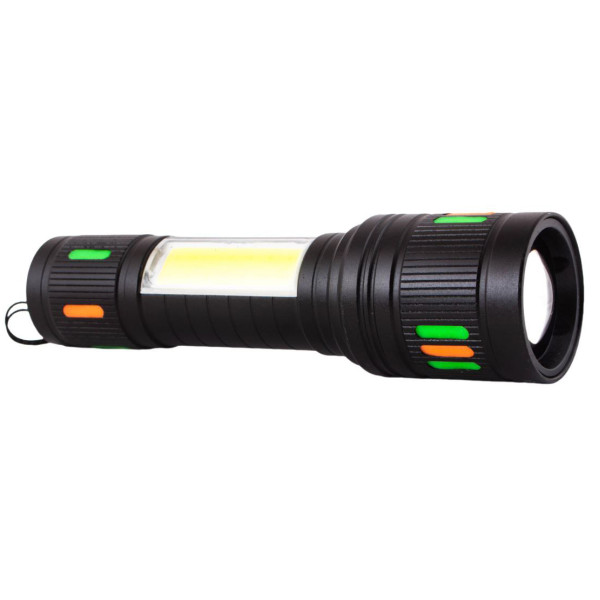 Ліхтар NIGHT VISION FLUORESCENCE 623-TG+COB Li-Ion Акумулятор ЗУ Type-C Індикація Заряду Zoom Ліхтар NIGHT VISION FLUORESCENCE 623-TG+COB Li-Ion Акумулятор ЗУ Type-C Індикація Заряду Zoom