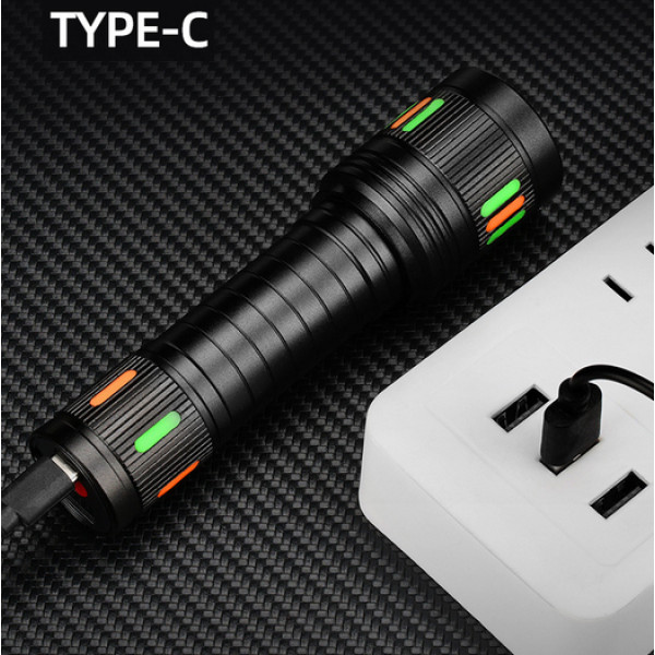 Ліхтар NIGHT VISION FLUORESCENCE 623-TG+COB Li-Ion Акумулятор ЗУ Type-C Індикація Заряду Zoom Ліхтар NIGHT VISION FLUORESCENCE 623-TG+COB Li-Ion Акумулятор ЗУ Type-C Індикація Заряду Zoom
