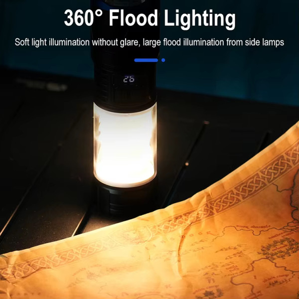 Ліхтар зі Світильником CH-5021-TG+COB Li-Ion Акумулятор ЗУ Type-C Zoom Ліхтар зі Світильником CH-5021-TG+COB Li-Ion Акумулятор ЗУ Type-C Zoom