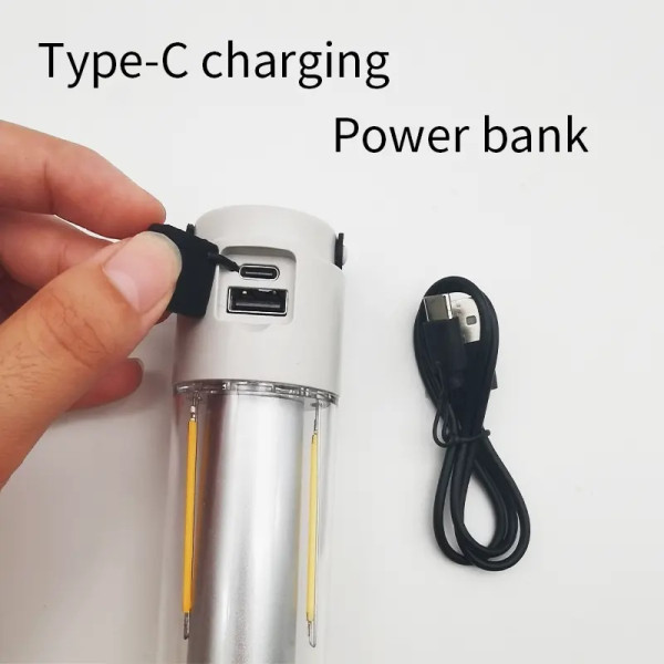 Ліхтар MULTIFUNCTION КЕМПІНГ YES-666-LED White+Yellow+Red 1000LUM Li-Ion Акумулятор Магніт Гачок ЗП Type-C Ліхтар MULTIFUNCTION КЕМПІНГ YES-666-LED White+Yellow+Red 1000LUM Li-Ion Акумулятор Магніт Гачок ЗП Type-C