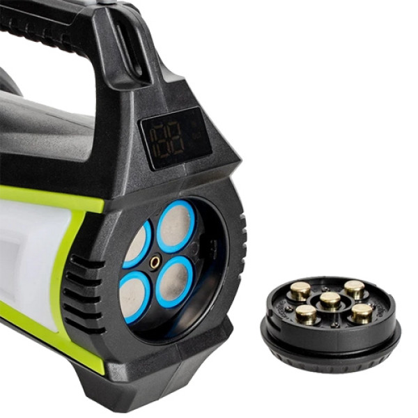 Ліхтар Портативний T100A-10W+2COB White+Red+Blue Power Bank 4x18650 ЗУ Type-C Box Ліхтар Портативний T100A-10W+2COB White+Red+Blue Power Bank 4x18650 ЗУ Type-C Box