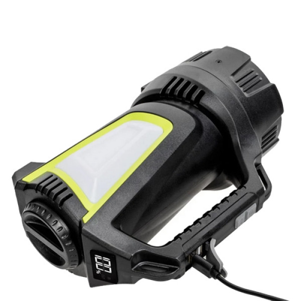 Ліхтар Портативний T100A-10W+2COB White+Red+Blue Power Bank 4x18650 ЗУ Type-C Box Ліхтар Портативний T100A-10W+2COB White+Red+Blue Power Bank 4x18650 ЗУ Type-C Box