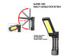 Ліхтар WORKLIGHT 2 в 1 5305-COB WHITE+YELLOW Li-Ion Акумулятор Поворот 180º+180º Магніт ЗП Type-C Ліхтар WORKLIGHT 2 в 1 5305-COB WHITE+YELLOW Li-Ion Акумулятор Поворот 180º+180º Магніт ЗП Type-C