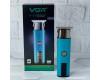Триммер VGR V-943 BLUE, 3 насадки, LED Display
