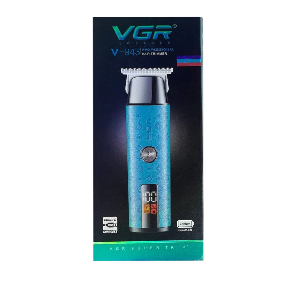 Тример VGR V-943 ORANGE 3 Насадки LED Display Тример VGR V-943 ORANGE 3 Насадки LED Display