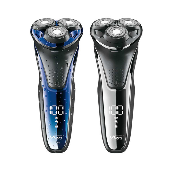 Електробритва VGR V-306, роторна, IPX7, LED display