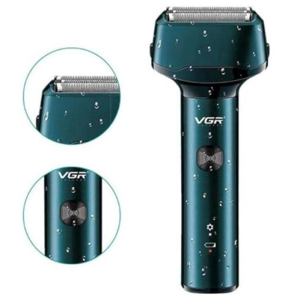 Електробритва VGR V-370 шейвер, потрійне лезо, IPX5