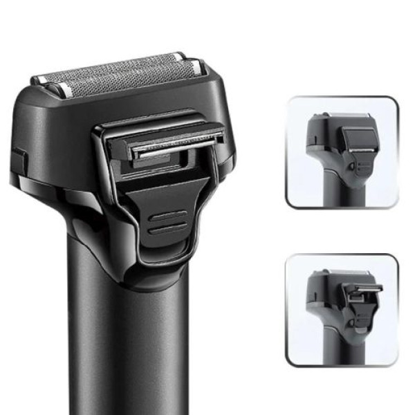 Електробритва VGR V-371 шейвер, потрійне лезо, IPX5, LED display