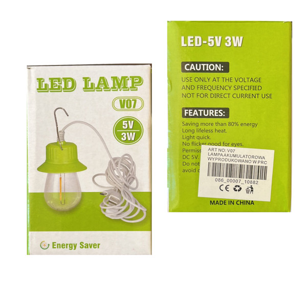 LED Лампа V07-COB Кабель 3 м Гачок Живлення від USB/Type-C LED Лампа V07-COB Кабель 3 м Гачок Живлення від USB/Type-C