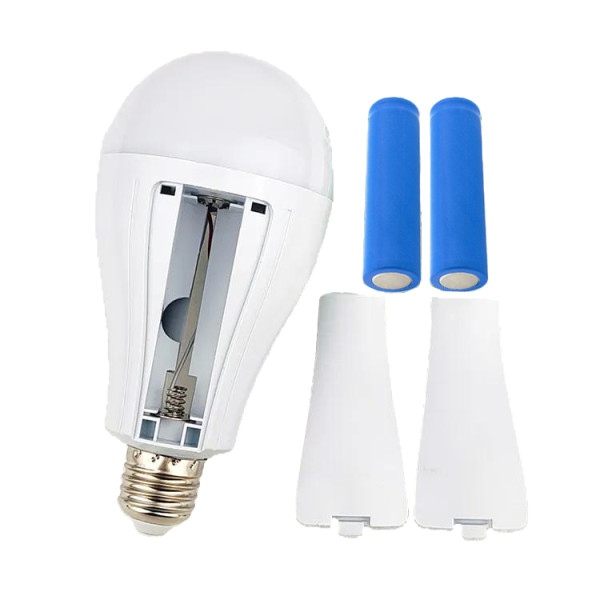 Світлодіодна LED Лампа з Акумулятором P921 20W E27 2x18650 Світлодіодна LED Лампа з Акумулятором P921 20W E27 2x18650