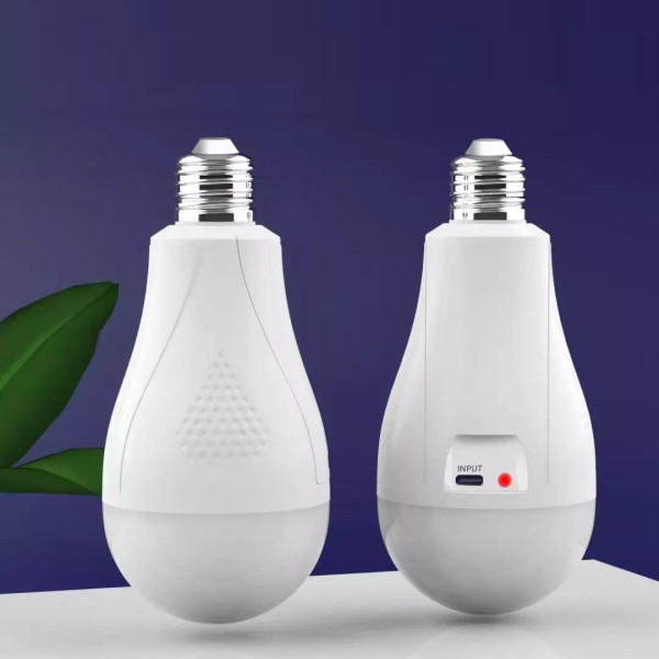 Світлодіодна LED Лампа з Акумулятором E05L 2x18650 Гачок ЗП Type-C