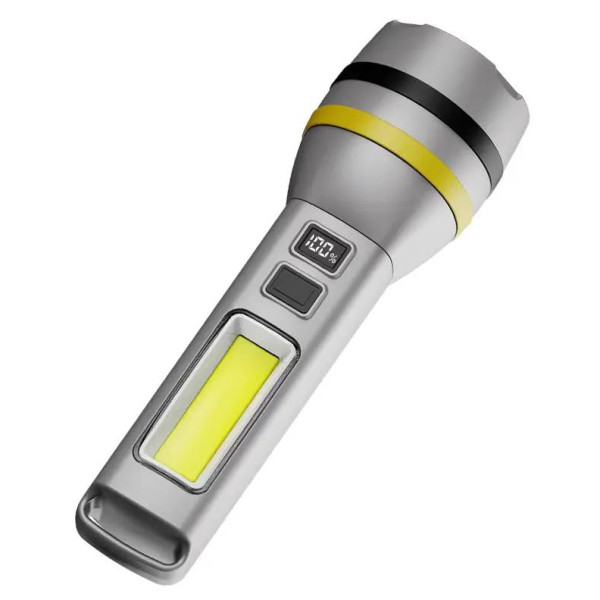 Ліхтар CH-24084-TG+COB Сонячна Панель 1х18650 ЗУ Type-C Zoom Ліхтар CH-24084-TG+COB Сонячна Панель 1х18650 ЗУ Type-C Zoom