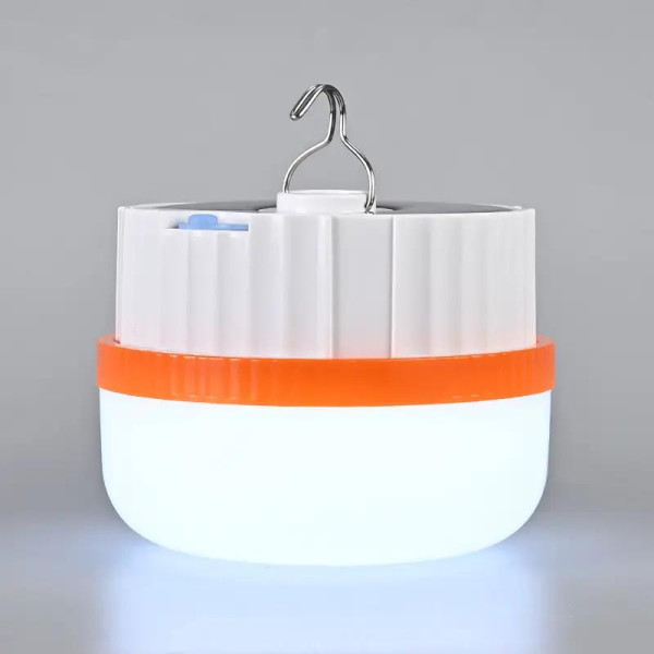 Ліхтар Кемпінг T2-SMD Li-Ion Акумулятор Сонячна Панель ЗП Type-C Гачок Ліхтар Кемпінг T2-SMD Li-Ion Акумулятор Сонячна Панель ЗП Type-C Гачок