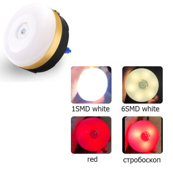 Ліхтар Кемпінг YD-7-7SMD White+Red Li-Ion Акумулятор Power Bank ЗП Type-C Магніт Гачок Ліхтар Кемпінг YD-7-7SMD White+Red Li-Ion Акумулятор Power Bank ЗП Type-C Магніт Гачок