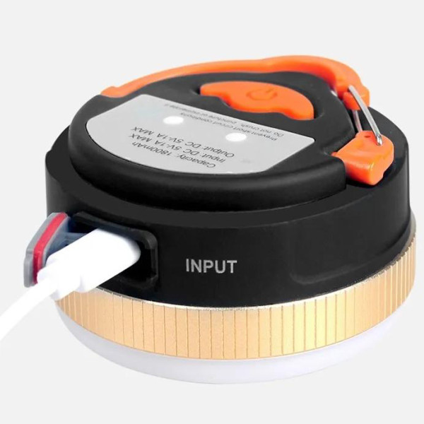 Ліхтар Кемпінг YD-7-7SMD White+Red Li-Ion Акумулятор Power Bank ЗП Type-C Магніт Гачок Ліхтар Кемпінг YD-7-7SMD White+Red Li-Ion Акумулятор Power Bank ЗП Type-C Магніт Гачок