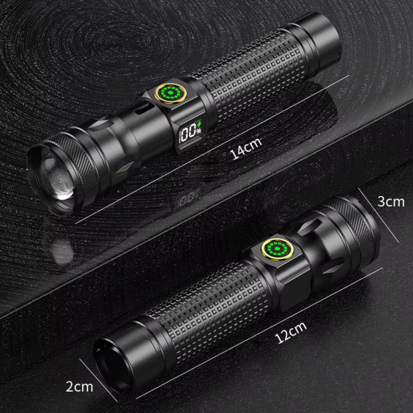 Ліхтар 1136-WHITE LASER LED PM10-TG Li-Ion Акумулятор Індикація Заряду ЗУ Type-C Zoom Ліхтар 1136-WHITE LASER LED PM10-TG Li-Ion Акумулятор Індикація Заряду ЗУ Type-C Zoom