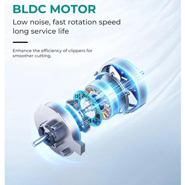 Акумуляторна Машинка Для Стрижки VGR V-195 GREEN 8 Насадок 9000 RPM 2500 mAh LED Display Акумуляторна Машинка Для Стрижки VGR V-195 GREEN 8 Насадок 9000 RPM 2500 mAh LED Display