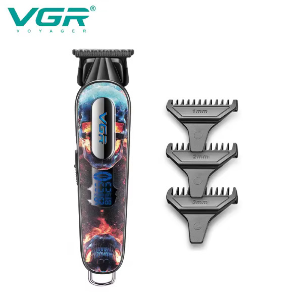 Тример VGR V-260 RED 3 Насадки 2000mAh 9000 RPM LED Display Тример VGR V-260 RED 3 Насадки 2000mAh 9000 RPM LED Display