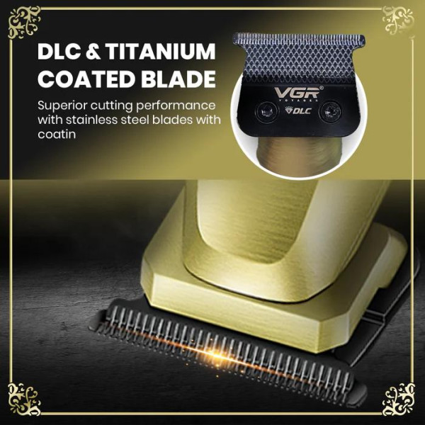 Тример VGR V-265 4 Насадки 1600mAh 8000 RPM LED Display Тример VGR V-265 4 Насадки 1600mAh 8000 RPM LED Display