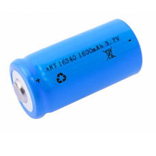 Акумуляторна батарея 16340 (350), 1600mAh, синій