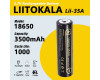 Акумулятор 18650, LiitoKala 35A-JT, 3500mAh, ОРИГІНАЛ