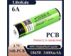 Акумулятор 18650, LiitoKala NCR 34B-PCB, 3400mAh, З ЗАХИСТОМ, ОРИГІНАЛ