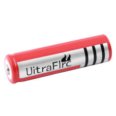 Акумуляторна батарея Ultra Fire 18650, 6800mAh (800), 3.7V, червоний