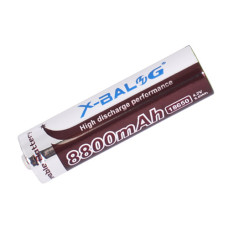 Акумуляторна батарея X-Balog 18650, 8800mAh (1200), коричневий
