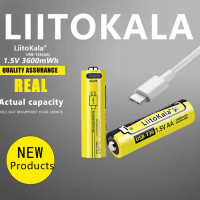 Аккумулятор AA, LiitoKala USB-T36 1.5V, 3600mAh, ОРИГИНАЛ