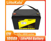 Акумулятор LiFePO4, LiitoKala, 12V 100Ah, BMS smart плата