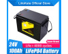 Акумулятор LiFePO4, LiitoKala, 24V 100Ah з BMS