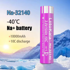 Аккумулятор Na-32140, LiitoKala, 3.0V 10Ah 10C