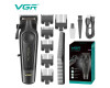 Акумуляторна Машинка Для Стрижки Clipper VGR V-197 6 Насадок LED Display Акумуляторна Машинка Для Стрижки Clipper VGR V-197 6 Насадок LED Display