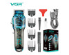 Акумуляторна Машинка Для Стрижки VGR V-685 4 Насадки LED Display Акумуляторна Машинка Для Стрижки VGR V-685 4 Насадки LED Display