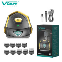 Акумуляторна Машинка Для Стрижки VGR V-910 9 Насадок IPX7 Акумуляторна Машинка Для Стрижки VGR V-910 9 Насадок IPX7