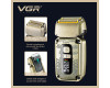Комплект VGR 3 в 1 V-642 акумуляторна машинка для стриження (clipper), триммер та електробритва (шейвер)