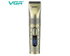 Акумуляторна машинка для стриження (clipper) VGR V-659, 5 насадок, регулювання потужності 6500-7500 RPM, IPX7, LED display