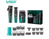 Комплект VGR 3 в 1 V-694 BLUE Акумуляторна Машинка Для Стрижки Clipper Тример і Електроблотва Шейвер Комплект VGR 3 в 1 V-694 BLUE Акумуляторна Машинка Для Стрижки Clipper Тример і Електроблотва Шейвер