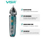 Тример VGR 2 в 1 V-949, триммер та триммер для носа, 4 насадки, IPX6, LED display
