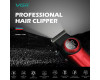 Акумуляторна Машинка Для Стрижки VGR V-001 RED 10 Насадок 9000 RPM 4600 mAh LED Light LED Display