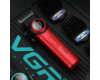 Акумуляторна Машинка Для Стрижки VGR V-001 RED 10 Насадок 9000 RPM 4600 mAh LED Light LED Display